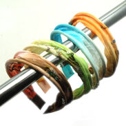 OPASKI DO WŁOSÓW KOLOROWE ROZKŁADANE 4 SZTUKI                                                                (0176-524 SAH) - 2