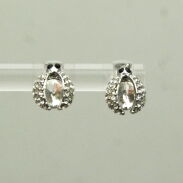 KOLCZYKI MAŁE Z CYRKONIAMI                                                                                  0615-192 - 2