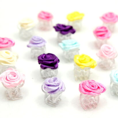 IZA SZCZĘKI RÓŻYCZKI MINI "MIX" KOLOROWE (50 SZT) 0039/MIX/50