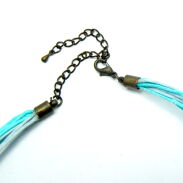 NASZYJNIK / WISIOR NA SZNURECZKACH Z OZDOBNĄ ZAWIESZKĄ                                                    (WISZ-1 SAH) - 5