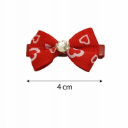 SPINKI DO WŁOSÓW DZIECIĘCE KOKARDKI KOLOROWE 6 SZTUK (0226-22 SAH) - 3