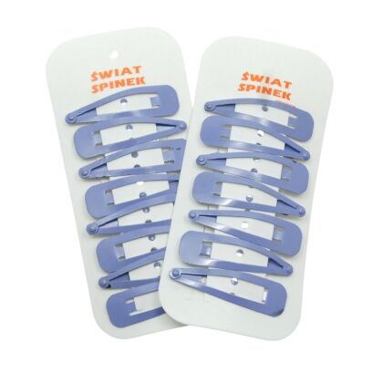 PYKI / SPINKI FIOLETOWE -DZIECIĘCE DO WŁOSÓW 16 SZTUK                                                                             (0169-7 SAMC)