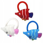 GUMKI DO WŁOSÓW DZIECIĘCE RYBKI 3 SZTUKI (0790-1 AS) - 3