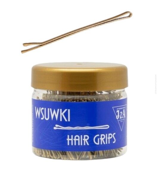 WSUWKA ZŁOTA PROSTA 5 CM 2 KULKI 500G                                              (125/G)