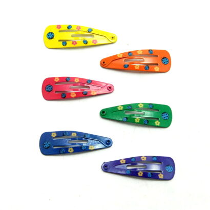 PYKI / SPINKI DO WŁOSÓW DZIECIĘCE MINI KOLOROWE 12 SZTUK (9529 SA)