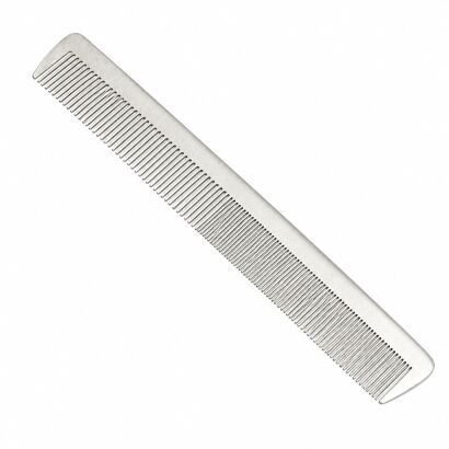 GRZEBIEŃ FRYZJERSKI METALOWY W SREBRNYM KOLORZE 20.5 CM (DS105-2)