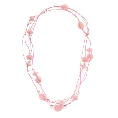 NASZYJNIK DŁUGI NA SZNURECZKU / KORALE   0614-1015