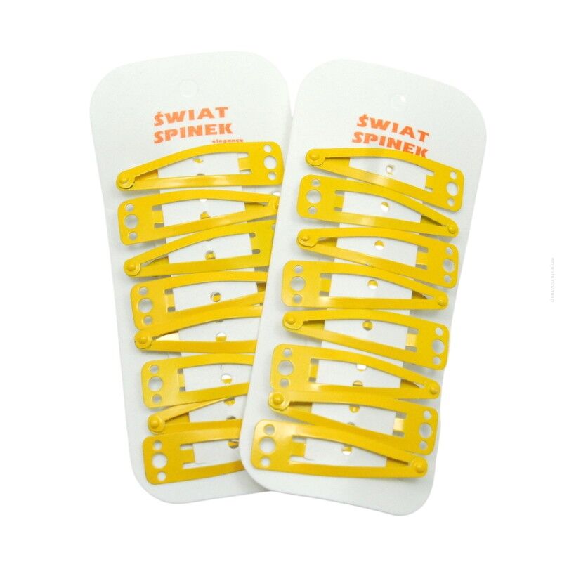 PYKI / SPINKI ŻÓŁTE -DZIECIĘCE DO WŁOSÓW 16 SZTUK                                                                             (0169-12 SAMC)
