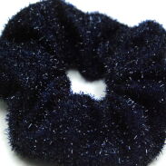 GUMKI DO WŁOSÓW SCRUNCHIE GRANATOWE 3 SZTUKI                               0314-43 - 2