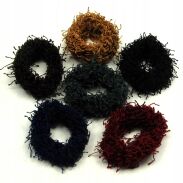 GUMKI DO WŁOSÓW WŁOCHATE KOLOROWE 12 SZTUK (1316 SA) - 2