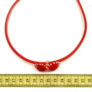 OPASKI DO WŁOSÓW KOKARDKI CZERWONE 3 SZTUKI (0323-47 SA) - 2