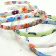 OPASKI DO WŁOSÓW KOLOROWE 6 SZTUK                                                               (0193-79 SA) - 2