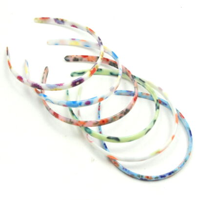 OPASKI DO WŁOSÓW KOLOROWE 6 SZTUK                                                               (0193-79 SA)