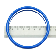 BRANSOLETKI PLASTIKOWE NIEBIESKIE 6 SZTUK                                                                     (0869 SA) - 3