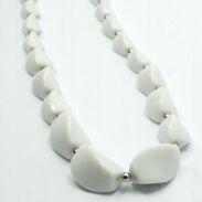 KORALE DAMSKIE ROZPINANE STOPNIOWANE BIAŁE                                 0624-44 - 2