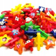 SPINKI DO WŁOSÓW MAŁE, DZIECIĘCE GWIAZDKI 30 SZTUK                                                         (4079 SAM 2) - 3