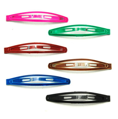 PYKI / SPINKI DZIECIĘCE DO WŁOSÓW DŁUGIE KOLOROWE 12 SZTUK (7157 SA)