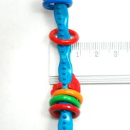 OPASKI DO WŁOSÓW DZIECIĘCE WIELOKOLOROWE BIEDRONKI 6 SZTUK (0294-86 SA) - 3