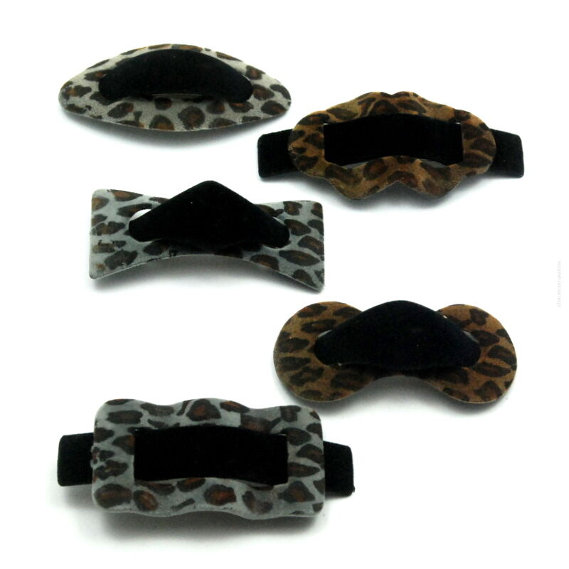 KLAMRY / AUTOMATY DO WŁOSÓW PANTERKI 5 SZTUK                                                                       (KLD-3 SAH)