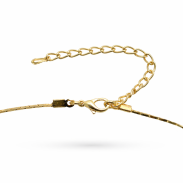 WISIOR Z KORALIKAMI W KOLORZE BURSZTYNOWYM  0643-43 - 3