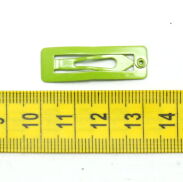 PYKI / SPINKI DO WŁOSÓW DZIECIĘCE MAŁE METALOWE ZIELONE 8 SZTUK (7161 S) - 2