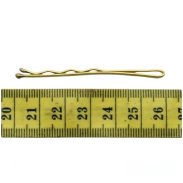 WSUWKA ZŁOTA KARBOWANA 2 KULKI 6 CM 100 SZTUK                                       (326/100) - 2