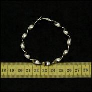 KOLCZYKI KOŁA SREBRNE 0689-11 - 3