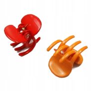 SZCZĘKI DO WŁOSÓW KOLOROWE MAŁE 12 SZTUK                                                                              (5930 SA) - 2