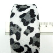 OPASKI DO WŁOSÓW SZEROKIE BIAŁE ŁATY 2 SZTUKI                        (8984-1 SAH) - 3