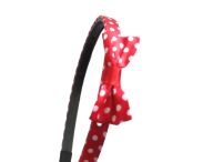 OPASKI DO WŁOSÓW KOKARDKI W KROPKI 12 SZTUK (0193-56 SA) - 3