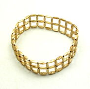 OPASKA ELASTYCZNA W KOLORZE ZŁOTYM - 2 SZTUKI                                                                       0016-503 - 2