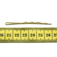 WSUWKA ZŁOTA KARBOWANA BEZ KULKI 6 CM 500G (226/G) - 3