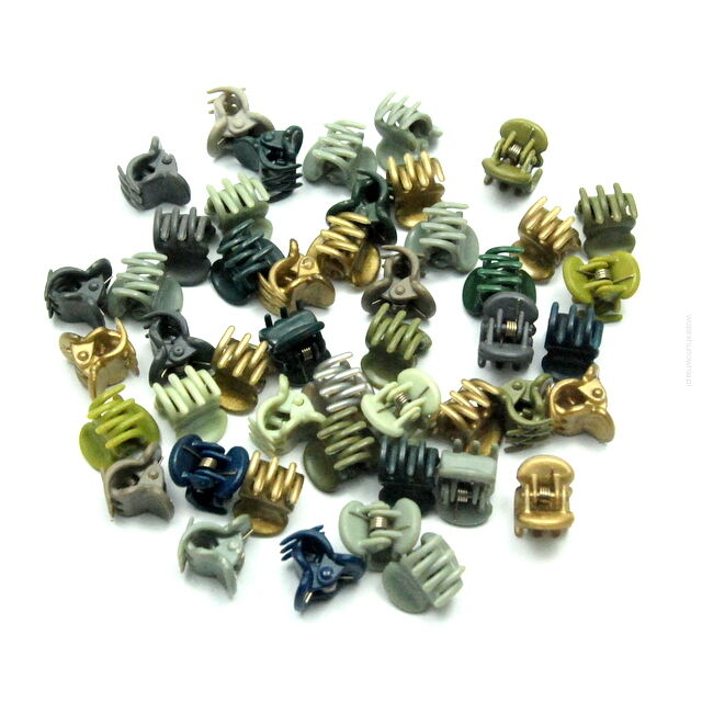 SZCZĘKI KRABIKI MINI MIX CIEMNYCH KOLORÓW 50 SZTUK                                                            (0146-506 SAH)