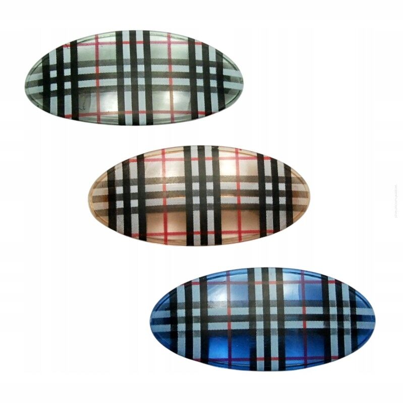 KLAMRY / AUTOMATY DO WŁOSÓW BURBERRY 3 SZTUKI                                      (KLD-172 SAH)