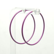 KOLCZYKI KOŁA FIOLETOWE (KPL.2 PARY) 0608-593 - 3