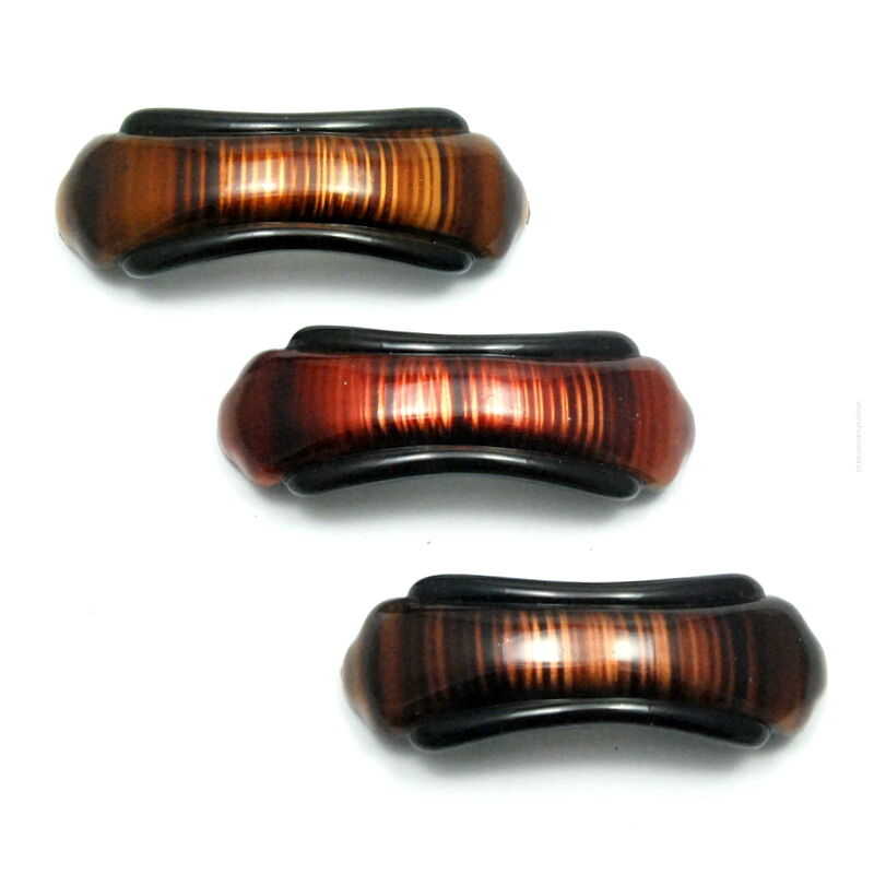 KLAMRY / AUTOMATY DO WŁOSÓW BRĄZOWE 6 SZTUK                                                                             (KLD-39 SAH)