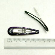 PYKI / SPINKI DO WŁOSÓW DZIECIĘCE DUŻE OBLANE PLASTIKIEM 4 SZTUKI (9521 SA) - 2