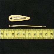 KOMPLET DO WŁOSÓW SPINKI + WSUWKI (5543 S) - 2