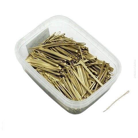 WSUWKA DO WŁOSÓW ZŁOTA PROSTA 4 CM 350G                                                                       (024/350)