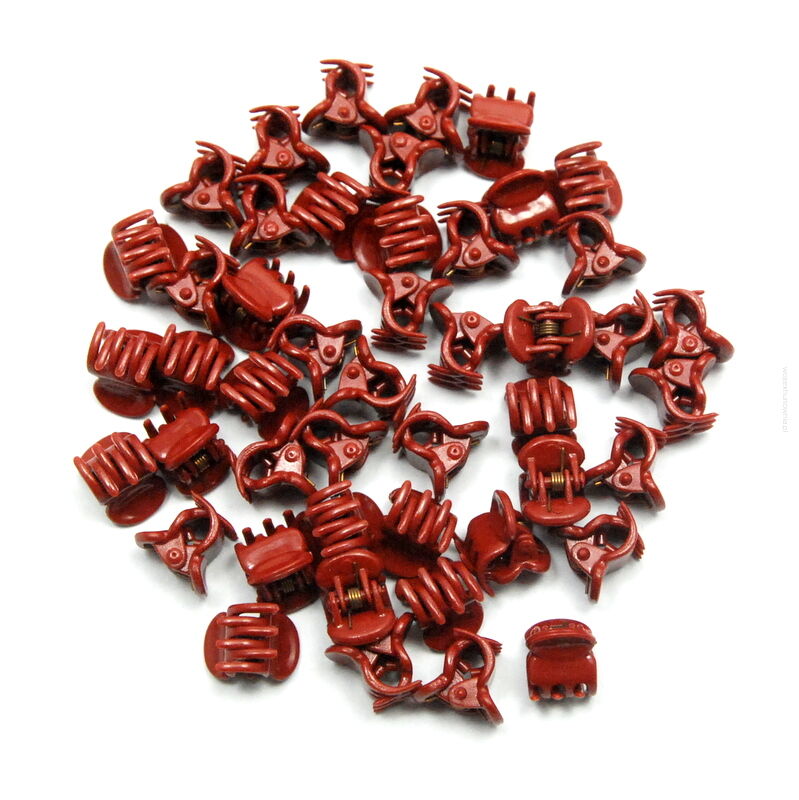 SZCZĘKI / KRABIKI MINI JASNY BRĄZ 50 SZTUK                                                       (0146-10 SAH)