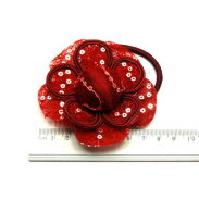 GUMKI DO WŁOSÓW OZDOBNE KWIATKI (12 SZTUK) MIX KOLOR 0214-514 - 5