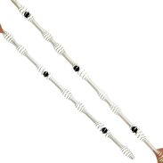 BRANSOLETKI MODERN METALOWE SPRĘŻYNKI KOLOR SREBRNY 6 SZTUK                            (1416 SAM) - 4