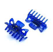 KRABIKI / SZCZĘKI DO WŁOSÓW MAŁE NIEBIESKIE 54 SZTUKI                                                         (SZKR SAHM) - 2