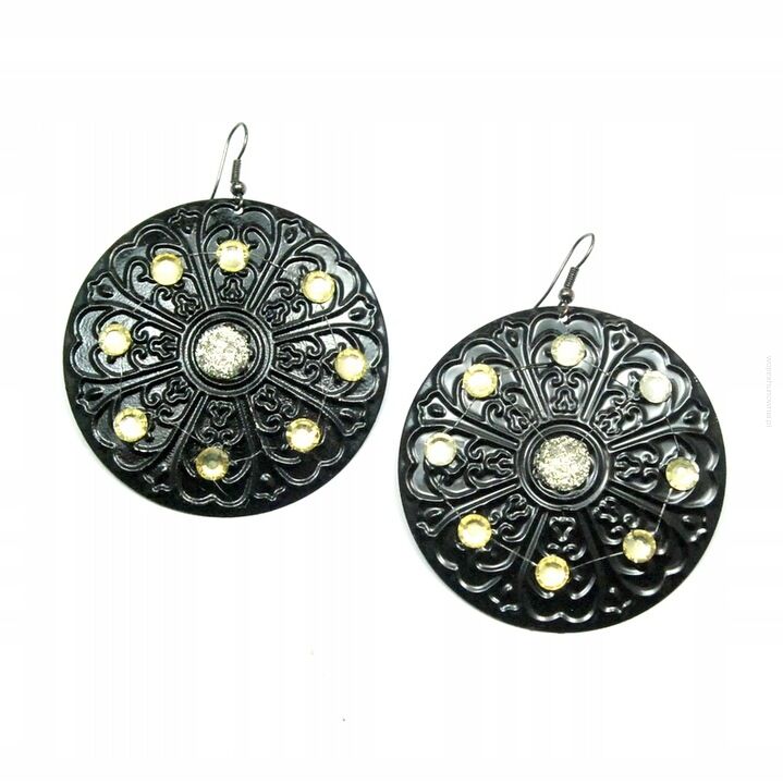 KOLCZYKI WISZĄCE OZDOBNE                                (0615-653 SA)