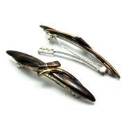 KLAMRY / AUTOMATY DO WŁOSÓW CIENKIE 4 SZTUKI                                                                      (KLD-10 SAH) - 2