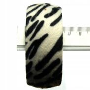 BRANSOLETKA  SZEROKA WZÓR A'LA ZEBRA                                                                      (0665-561 SAH) - 3