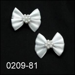 HAIR CLIPS WITH BOWKNOTS 0209-81
