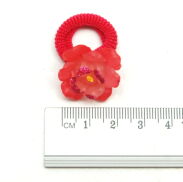 GUMKI DO WŁOSÓW DZIECIĘCE KWIATKI WIELOKOLOROWE (6 SZTUK) 0317-131 - 2