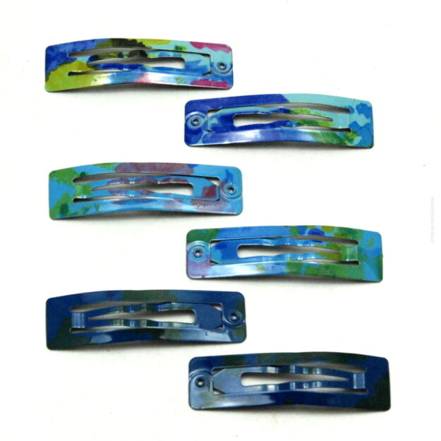 PYKI DO WŁOSÓW KOLOROWE 6 SZTUK                                                                   (3026 SA)