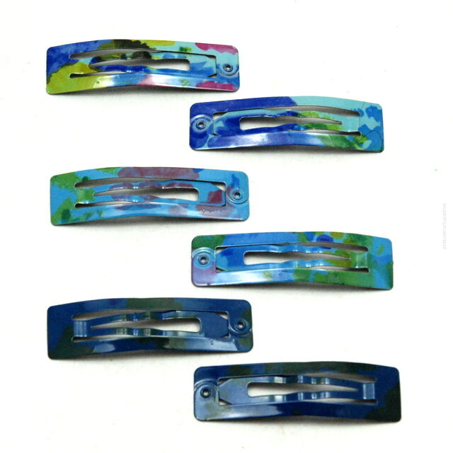 PYKI DO WŁOSÓW KOLOROWE 6 SZTUK                                                                   (3026 SA)